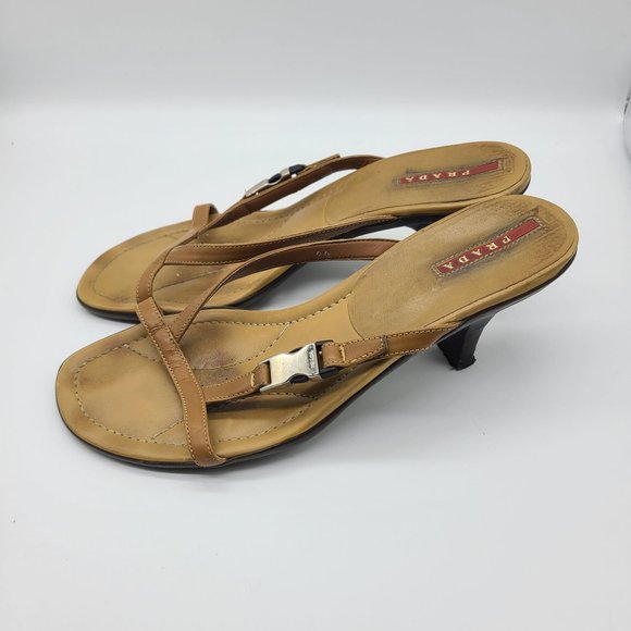 Prada  Sandals with buckle accent 7 - Picture 2 of 10